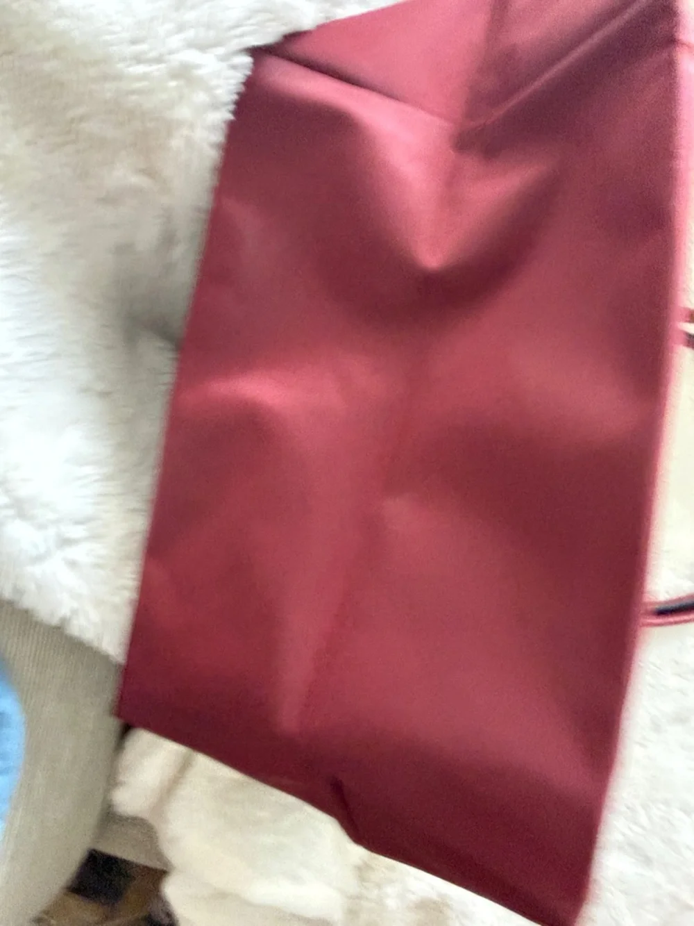Longchamp Burgundy Nylon Le Pliage Tote - Picture 6 of 15